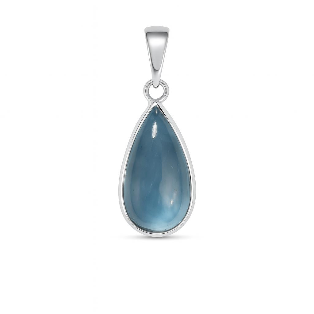 Sterling Silver Pendant Mint Kyanite