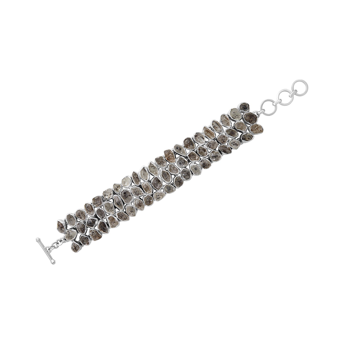 Sterling Silver Bracelet Herkimer Diamond