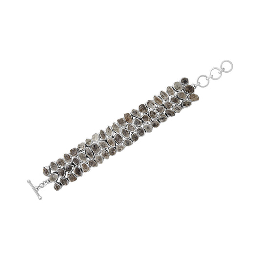 Sterling Silver Bracelet Herkimer Diamond
