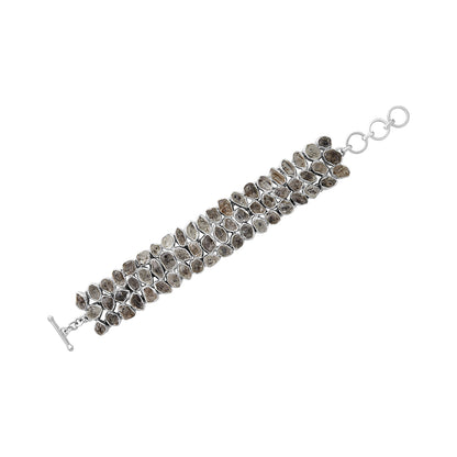 Sterling Silver Bracelet Herkimer Diamond