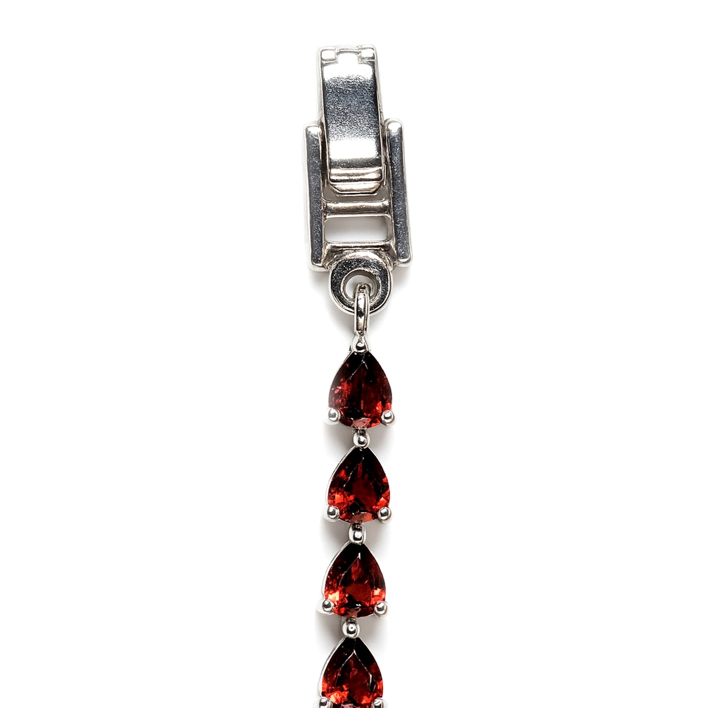 Igb-219 Igb-219 S.S. Bracelet Garnet Jewelry CODE-325