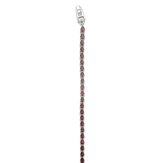 Igb-219 Igb-219 S.S. Bracelet Garnet Jewelry CODE-325