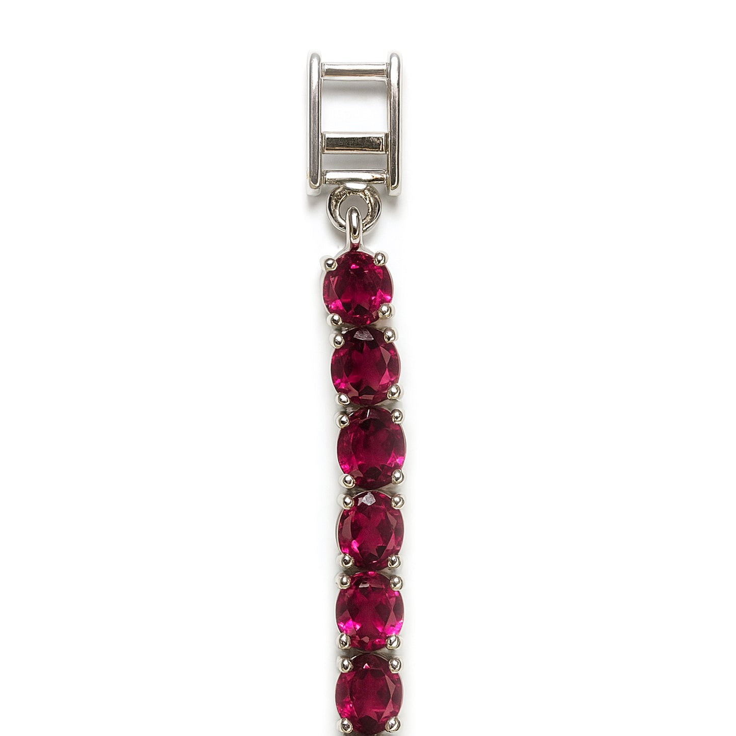 Igb-112 Igb-112 S.S. Bracelet Rhodolite Garnet Jewelry CODE-645