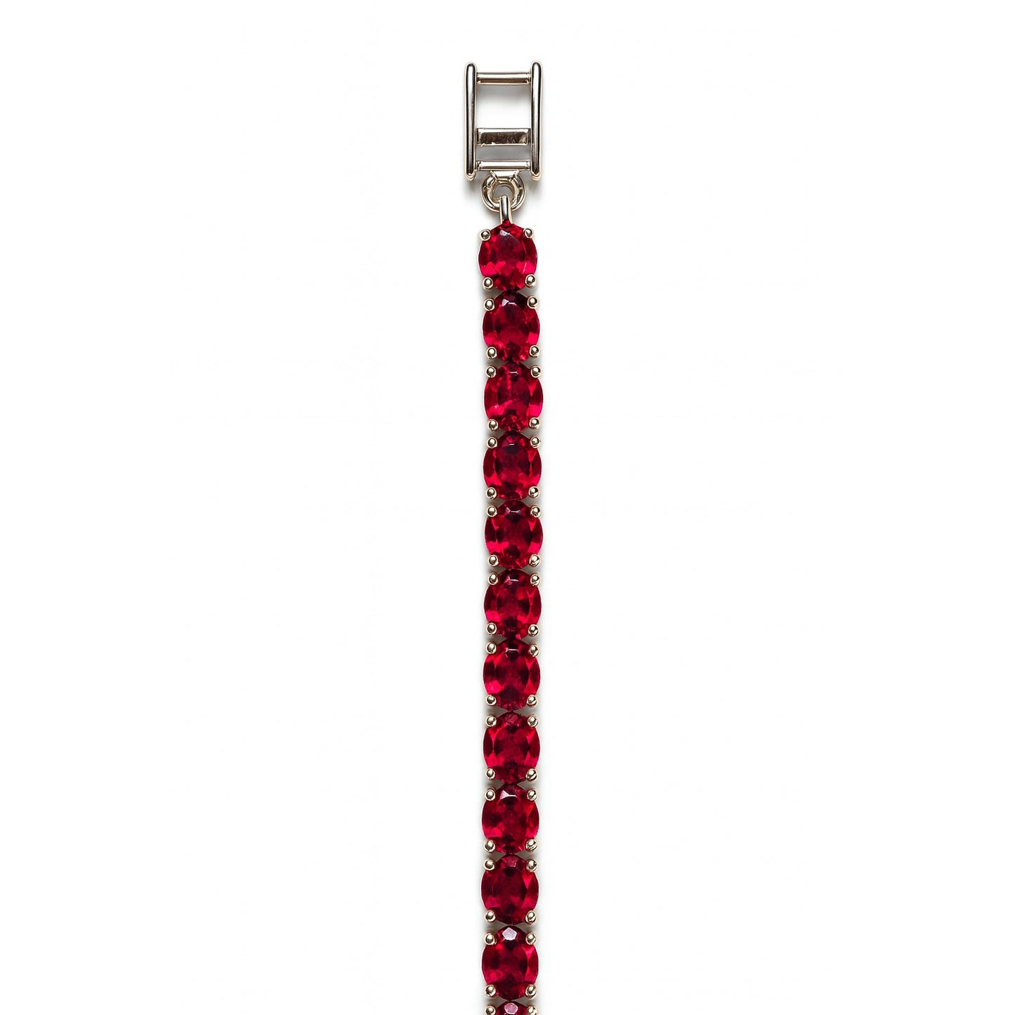 Igb-199 Igb-199 S.S. Bracelet Rhodolite Garnet Jewelry CODE-645