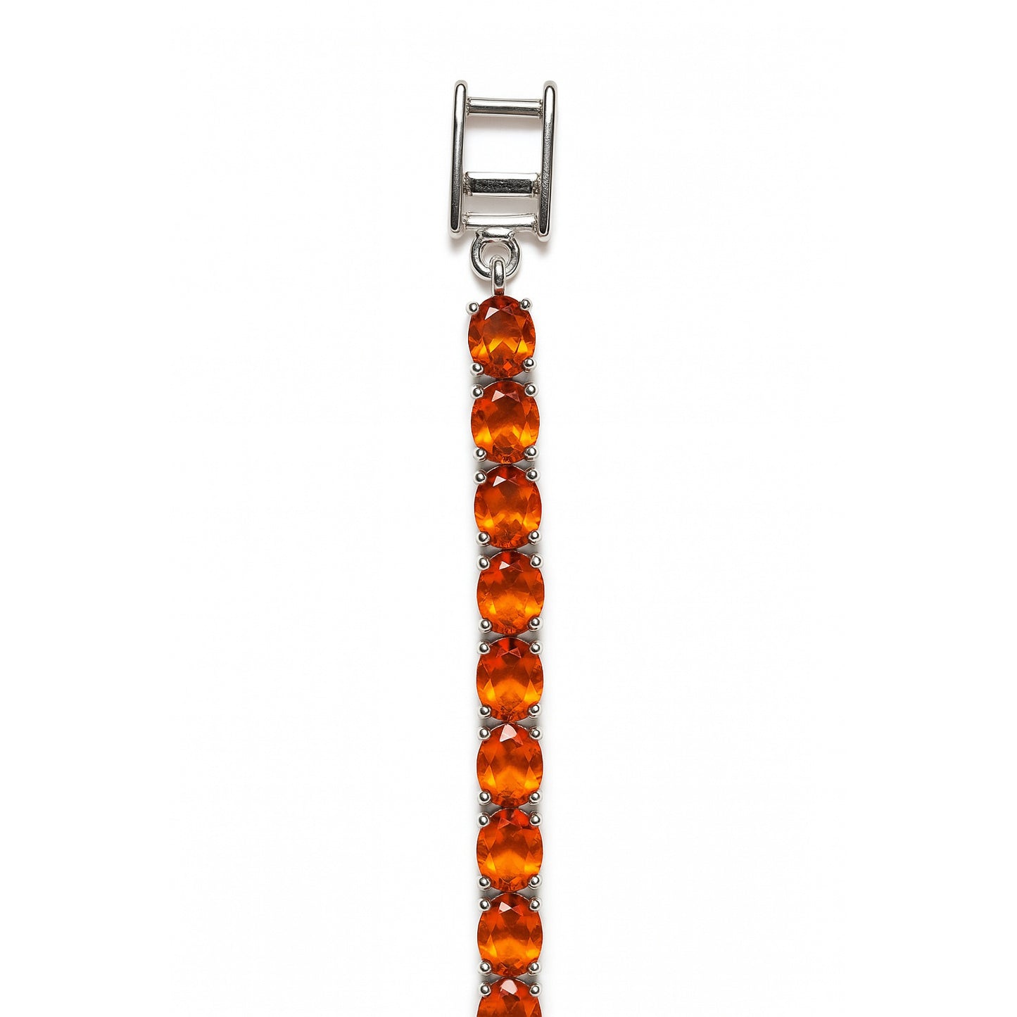 Igb-112 Igb-112 S.S. Bracelet Orange Kyanite Jewelry CODE-645