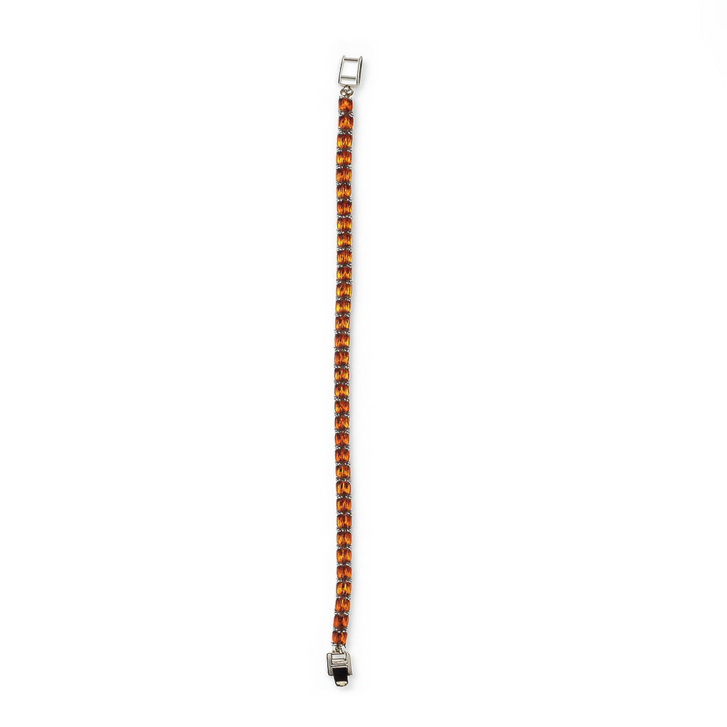 Igb-110 Igb-110 S.S. Bracelet Orange Kyanite Jewelry CODE-475