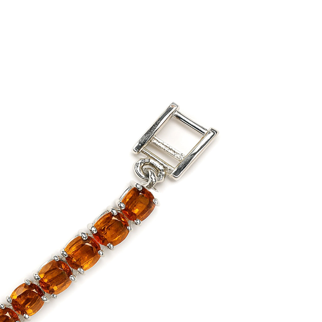 Igb-110 Igb-110 S.S. Bracelet Orange Kyanite Jewelry CODE-475
