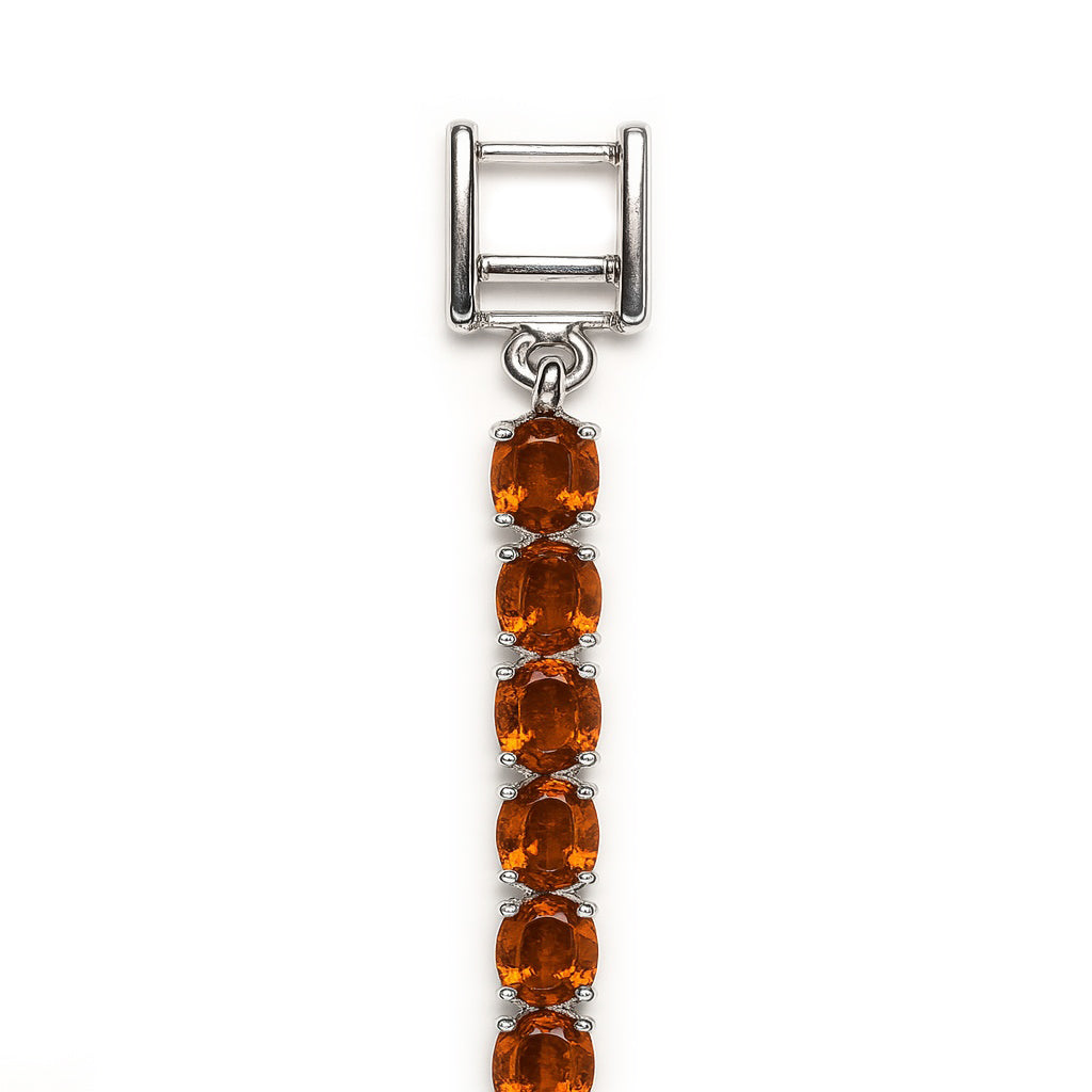 Igb-177 Igb-177 S.S. Bracelet Orange Kyanite Jewelry CODE-425