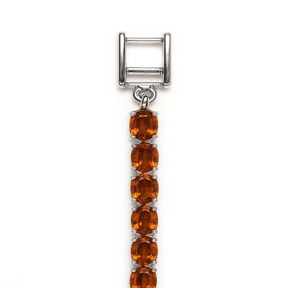 Igb-177 Igb-177 S.S. Bracelet Orange Kyanite Jewelry CODE-425