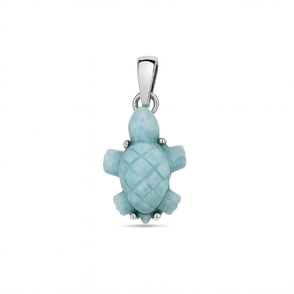 Pendant S.S. Pendant Larimar Jewelry CODE-155