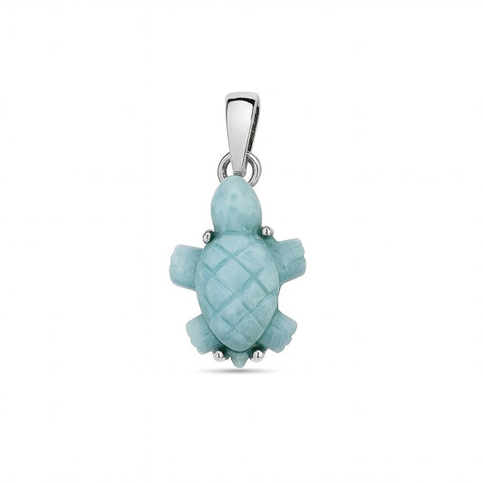 Pendant S.S. Pendant Larimar Jewelry CODE-155