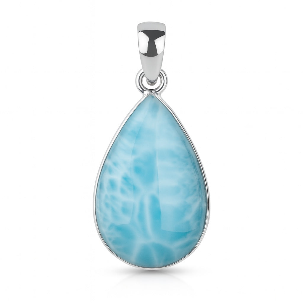 Pendant S.S. Pendant Larimar Jewelry CODE-225
