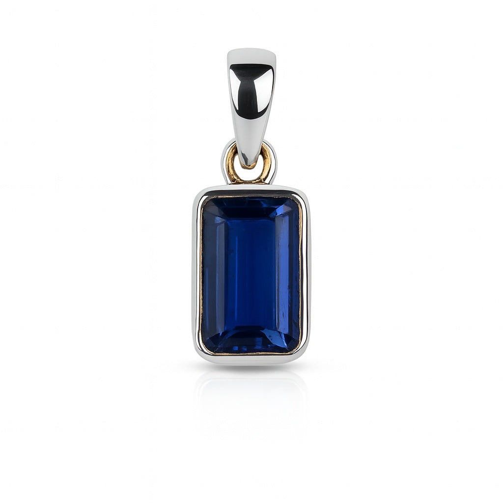 Pendant S.S. Pendant Kyanite Jewelry CODE-115