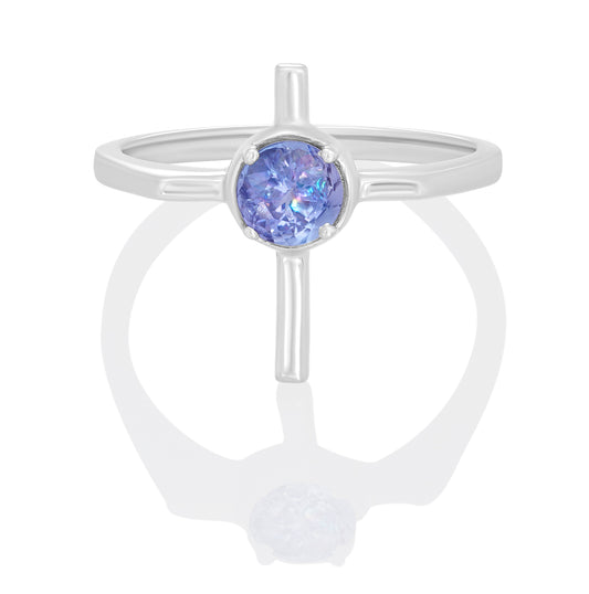 Sterling Silver Ring Tanzanite  IGR-2143