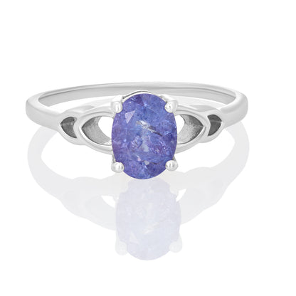 Sterling Silver Ring Tanzanite  IGR-14