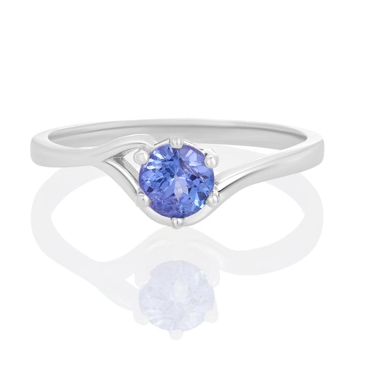 Sterling Silver Ring Tanzanite   IGR-04