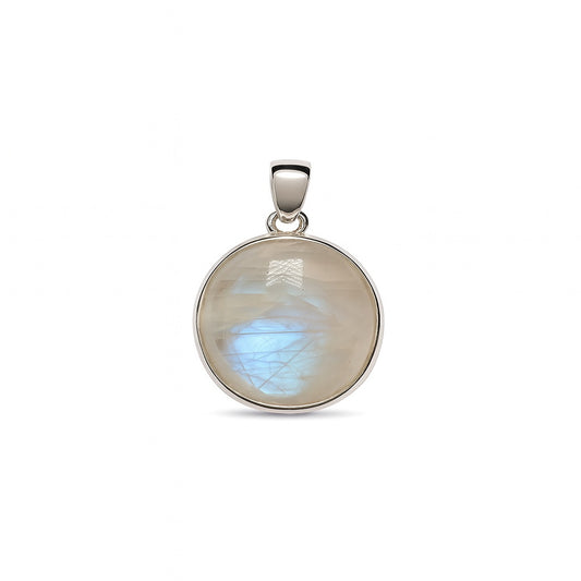 Sterling Silver Pendant Moonstone