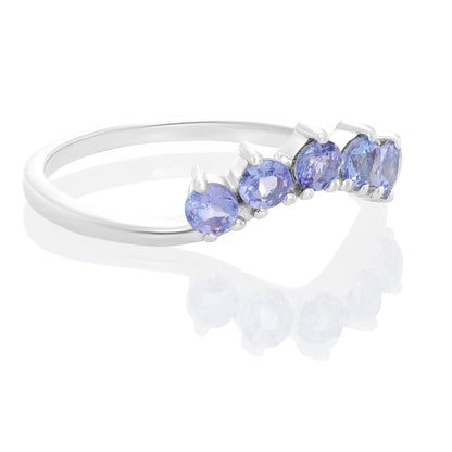 Sterling Silver Ring Tanzanite  IGR-1634