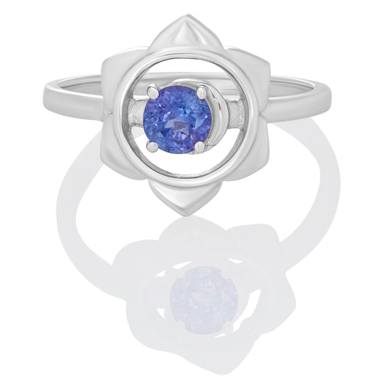 Sterling Silver Ring Tanzanite  IGR-2140