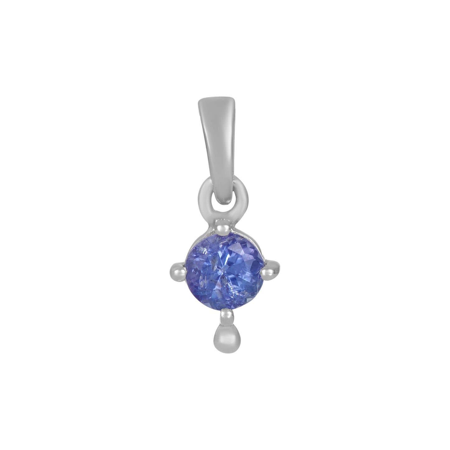 Sterling Silver Pendant Tanzanite  IGP-399