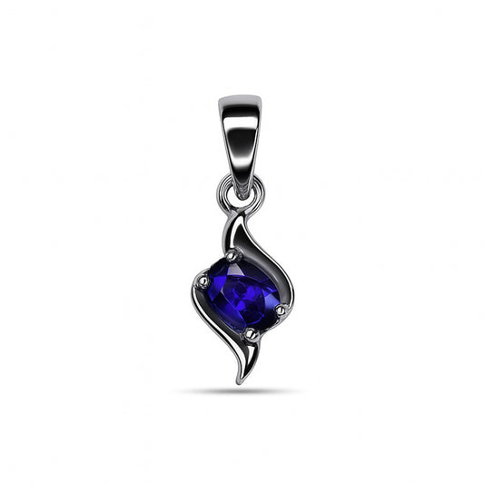 Sterling Silver Pendant Tanzanite  IGP-1023