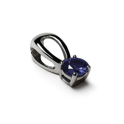 Sterling Silver Pendant Tanzanite  IGP-222