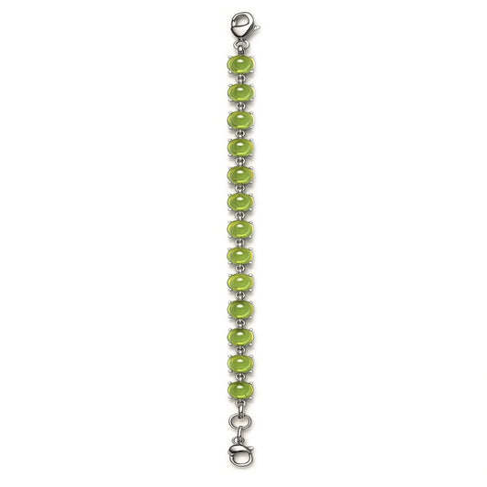 Sterling Silver Bracelet Peridot  IGB-75