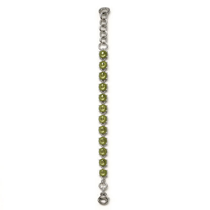 Sterling Silver Bracelet Peridot  IGB-71