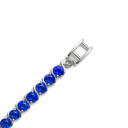 Sterling Silver Bracelet Kyanite  IGB-173