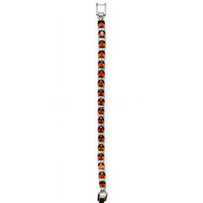 Sterling Silver Bracelet Orange Kyanite  IGB-109