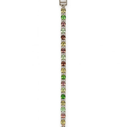 Sterling Silver Bracelet Tourmaline  IGB-109