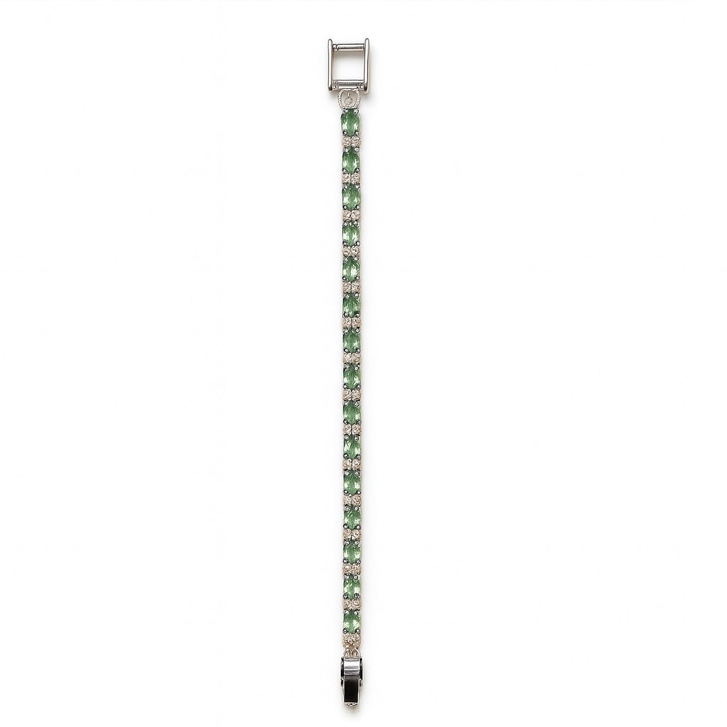 Sterling Silver Bracelet Green Kyanite   IGB-111