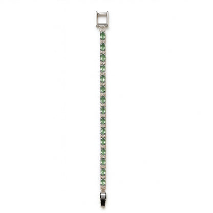 Sterling Silver Bracelet Green Kyanite   IGB-111