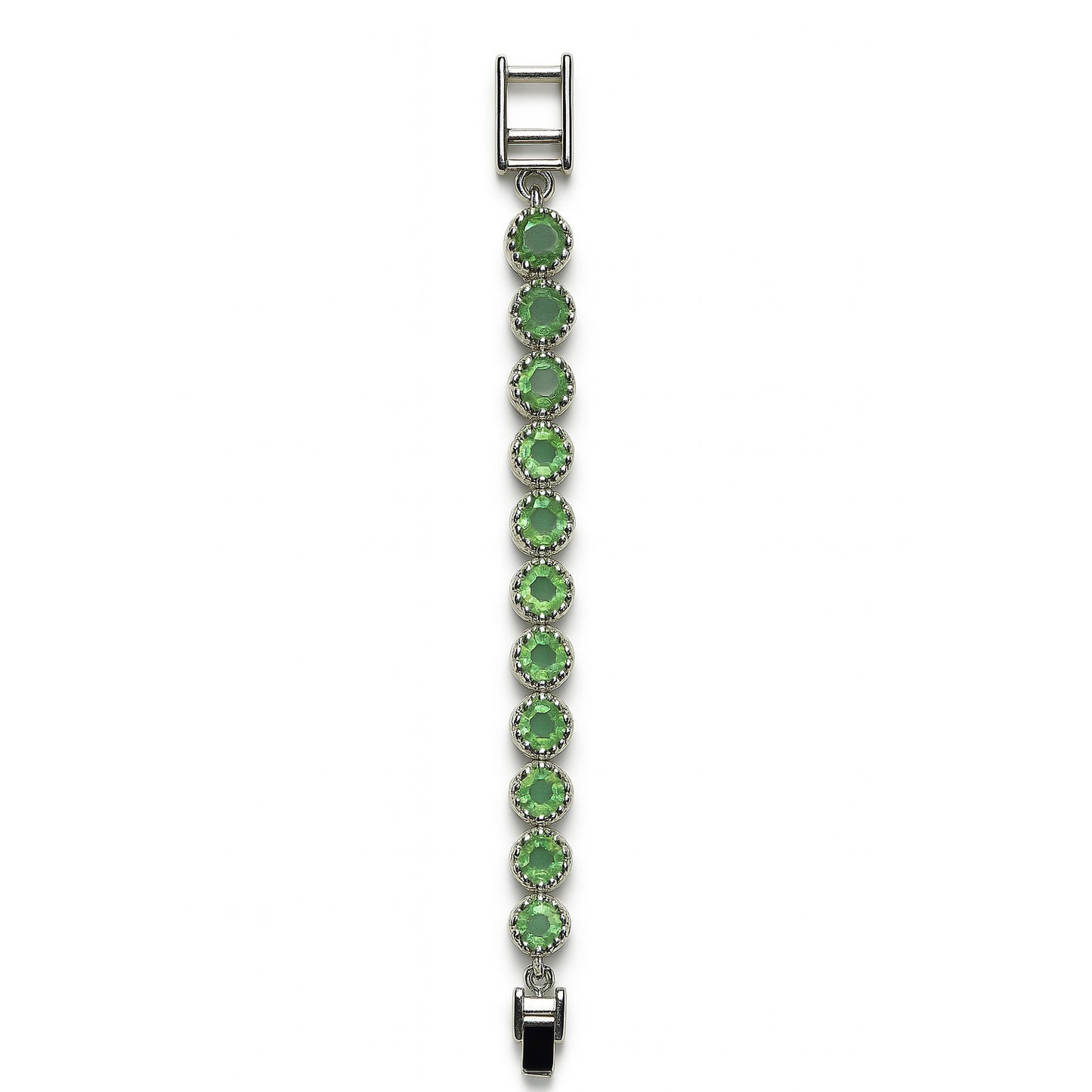 Sterling Silver Bracelet Green Kyanite   IGB-174