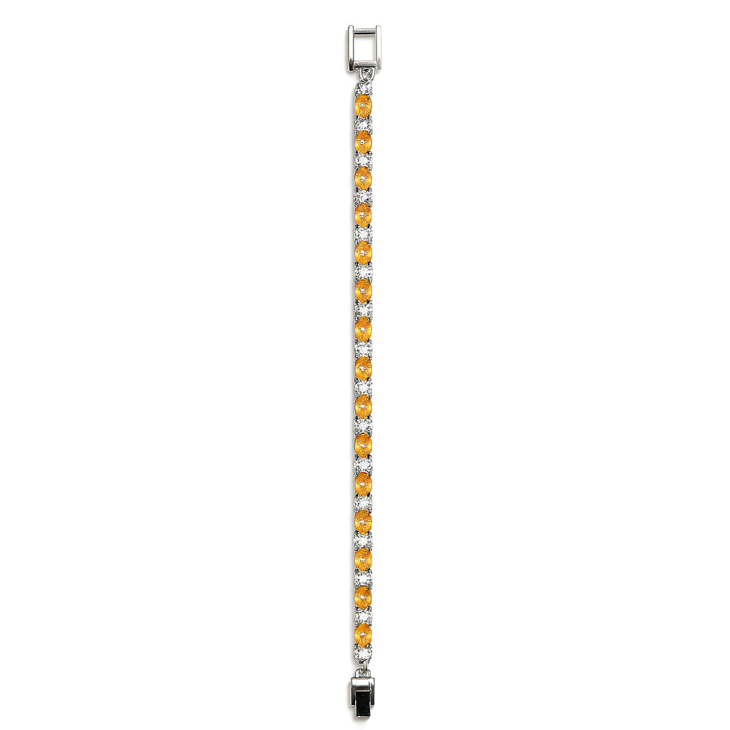 Sterling Silver Bracelet Spessartine  IGB-110