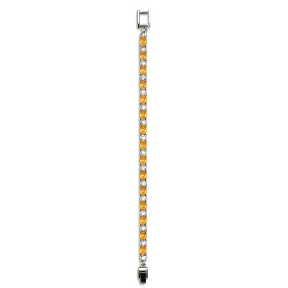 Sterling Silver Bracelet Spessartine  IGB-110