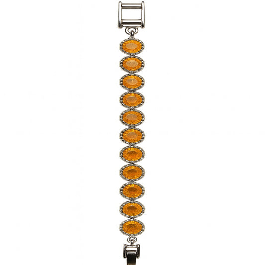 Sterling Silver Bracelet Spessartine  IGB-174