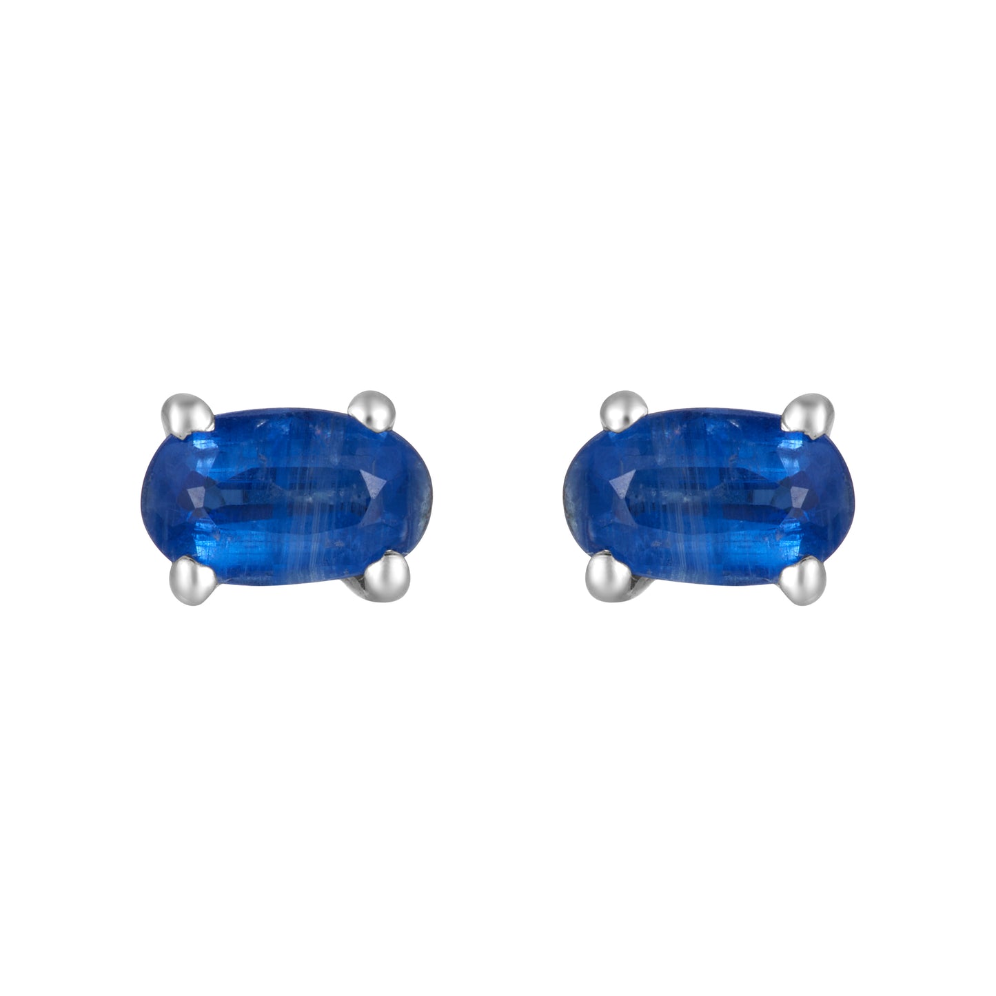 Sterling Silver Earrings Kyanite (3 PR CARD)  IGE-1167