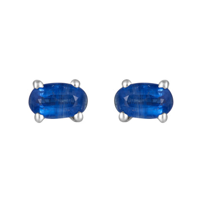 Sterling Silver Earrings Kyanite (3 PR CARD)  IGE-1167