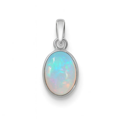 Sterling Silver Pendant Opal  IGP-686