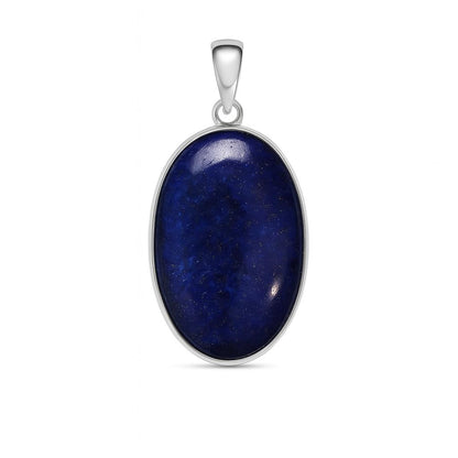 Sterling Silver Pendant Lapis