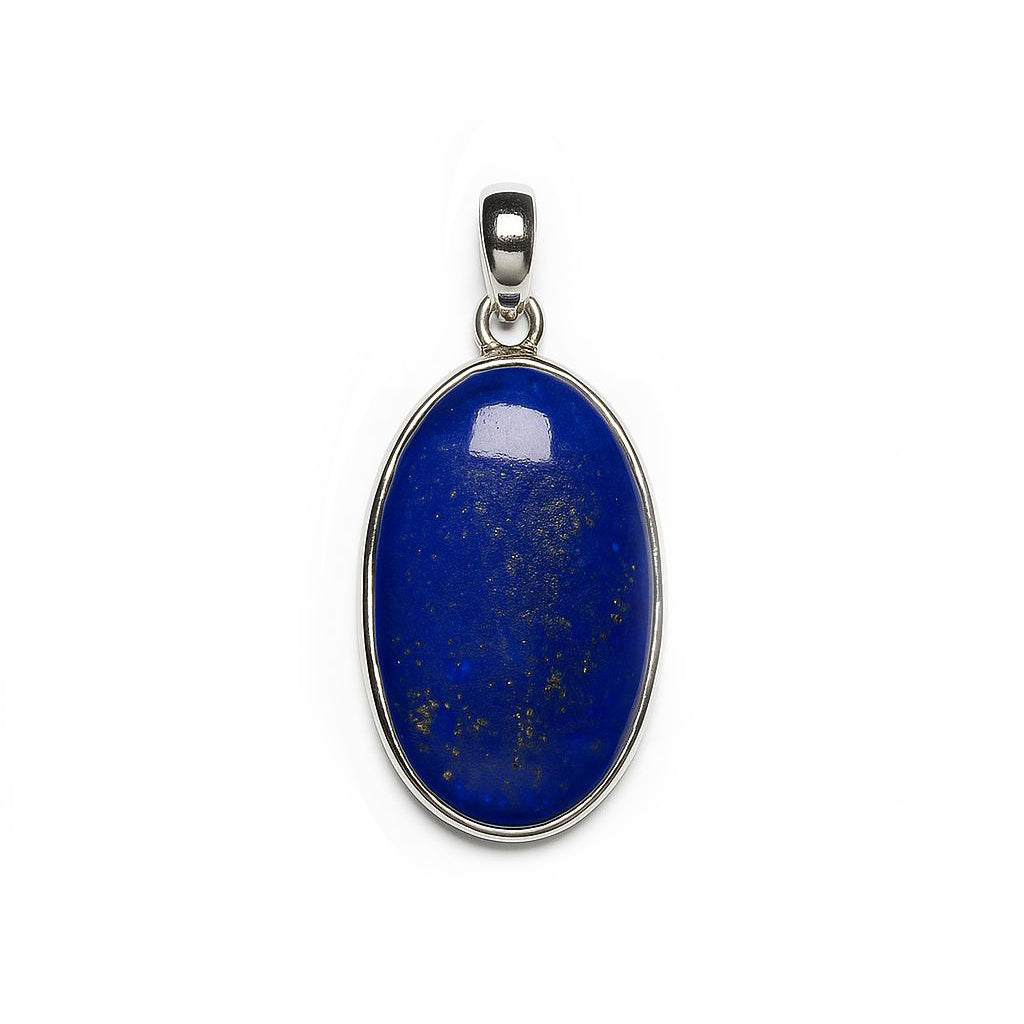 Sterling Silver Pendant Lapis