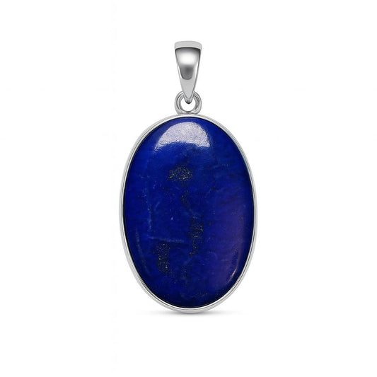 Sterling Silver Pendant Lapis
