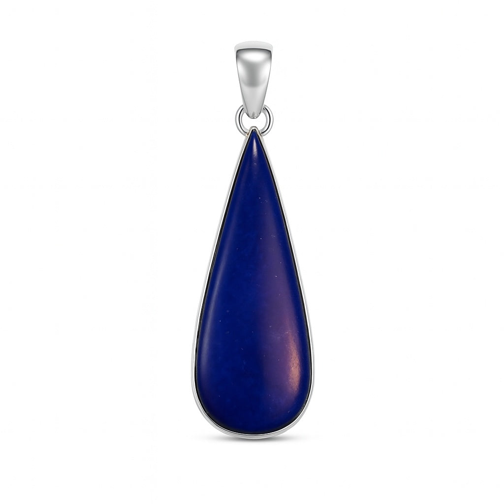 Sterling Silver Pendant Lapis
