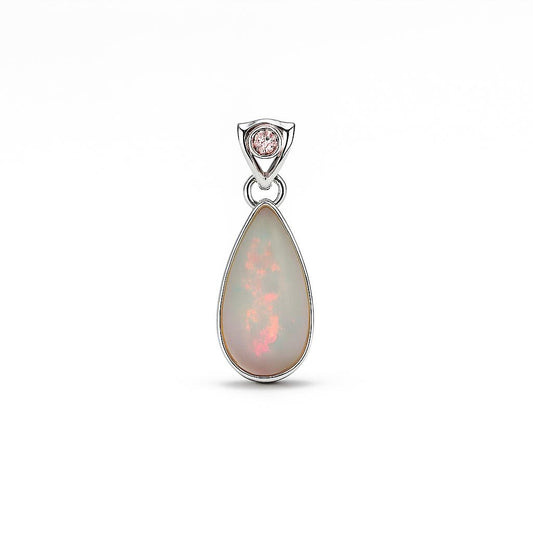 Sterling Silver Pendant Opal