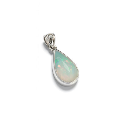 Sterling Silver Pendant Opal