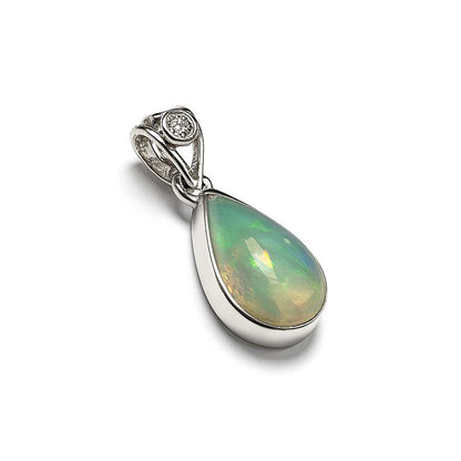 Sterling Silver Pendant Opal