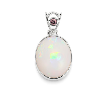 Sterling Silver Pendant Opal