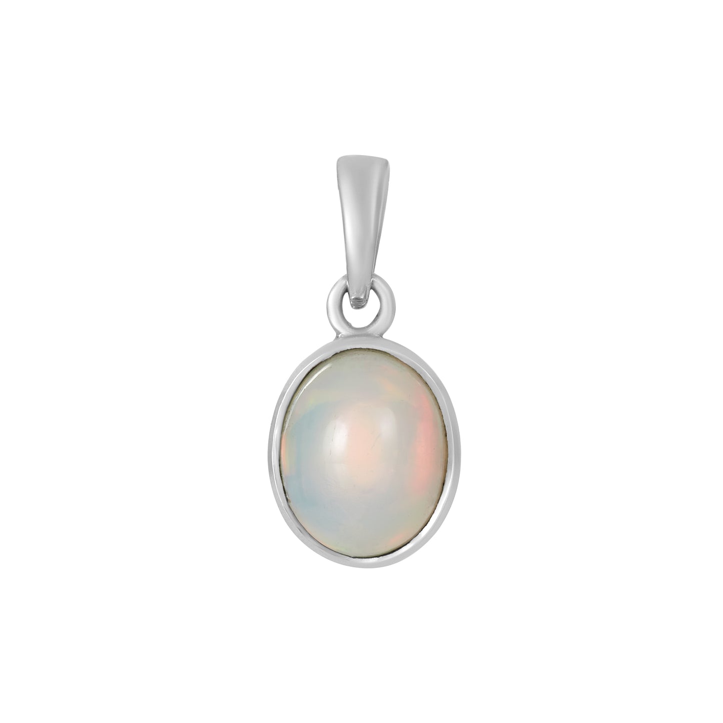 Sterling Silver Pendant Opal  IGP-682