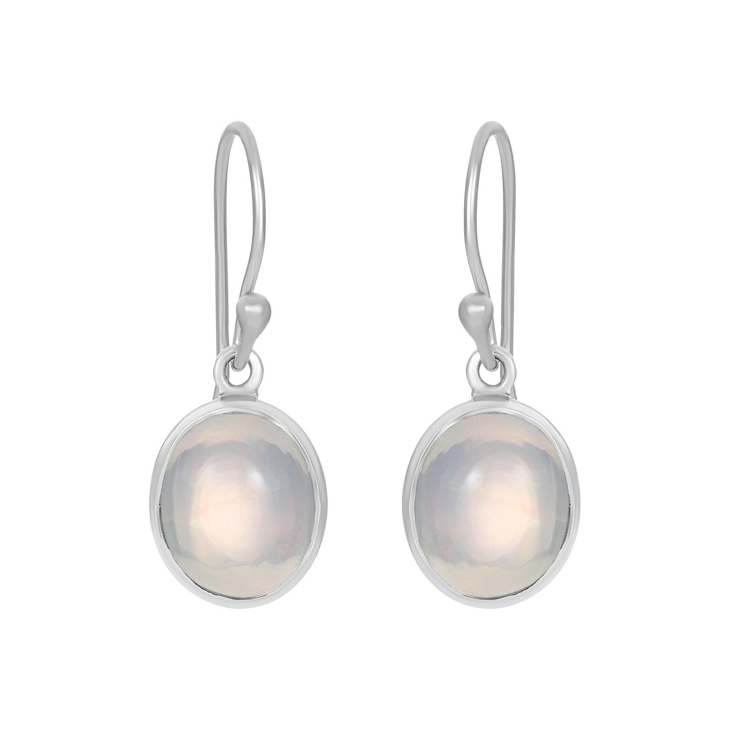 Sterling Silver Earrings Opal  IGE-1116